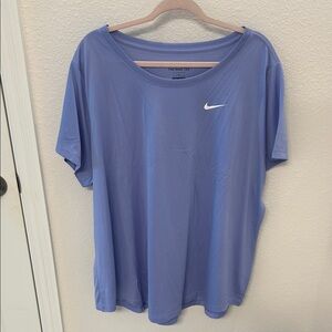 Nike Women's Light Purple Short Sleeve Tee